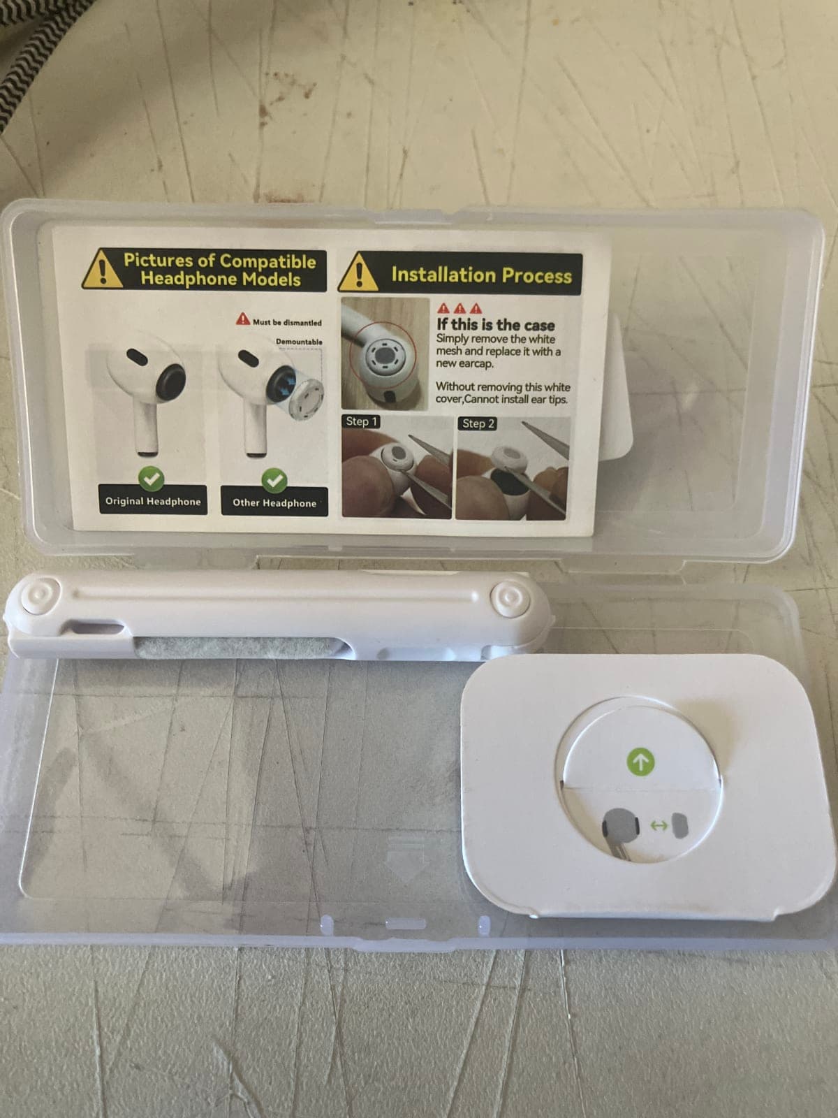 Replacement Ear Tips for Apple AirPods Pro - Installation Kit