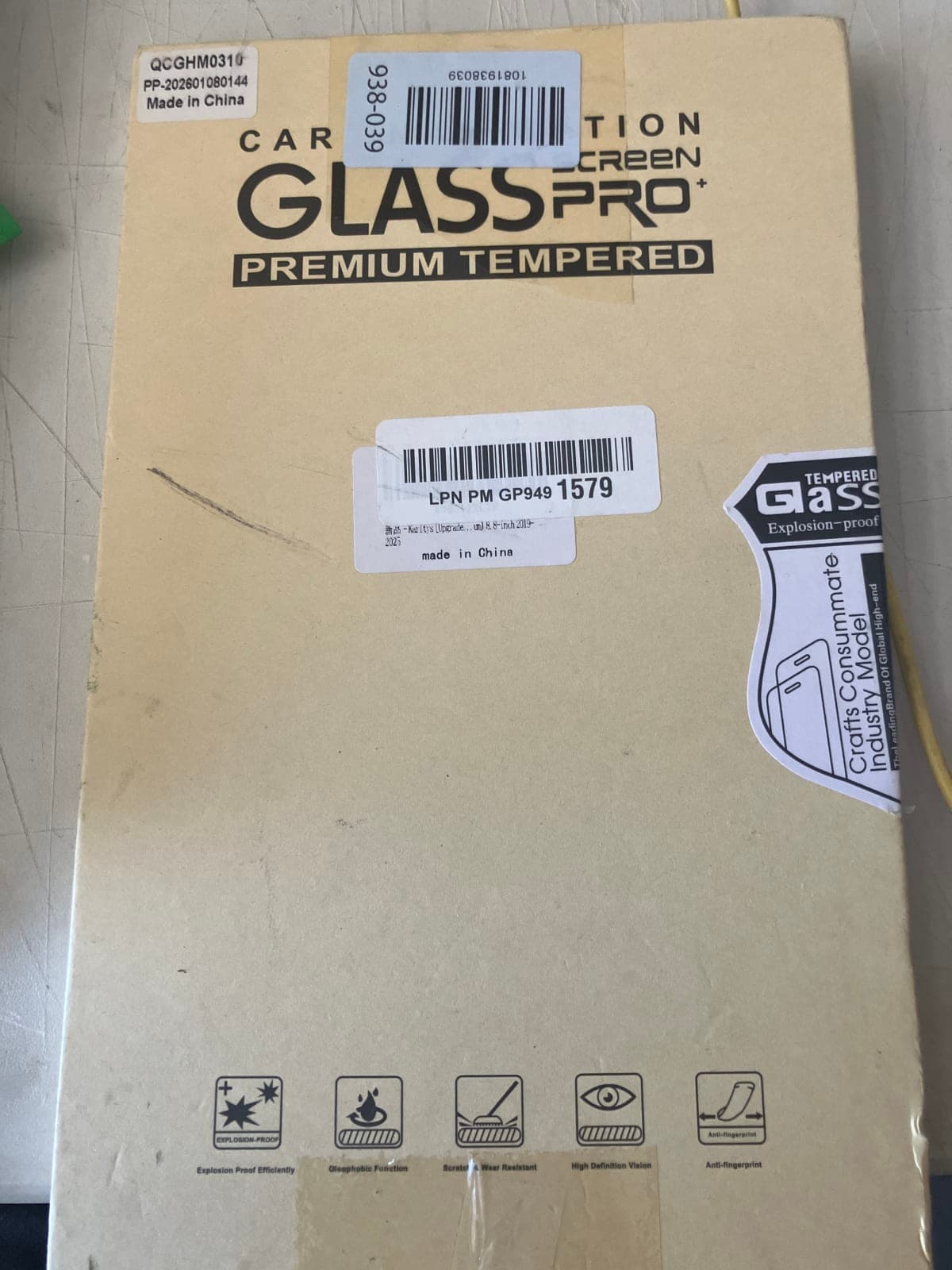 Glass Pro+ Premium Tempered Screen Protector