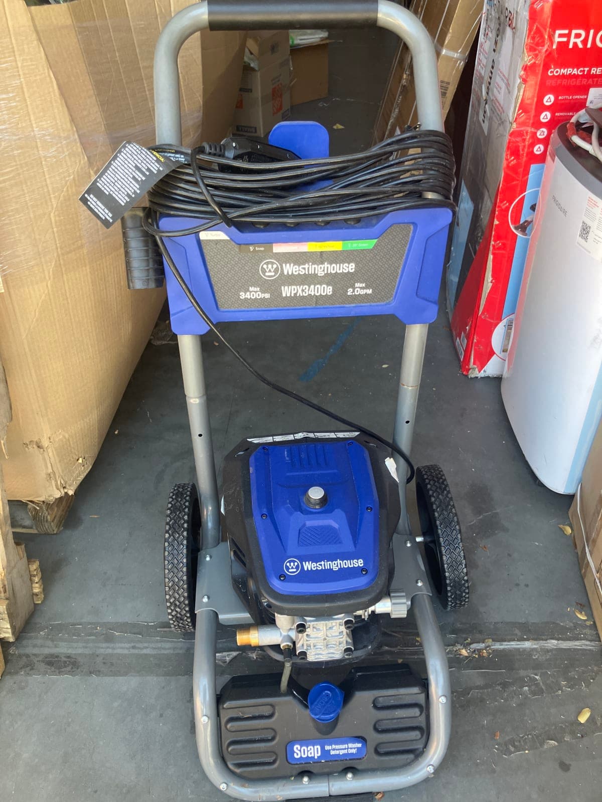 Westinghouse WPX3400E 3400 PSI Gas Pressure Washer