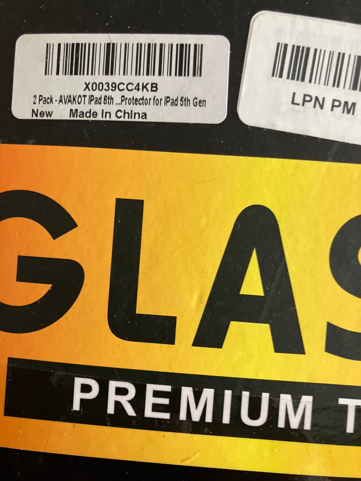 AVAKOT 2 Pack Premium Glass Screen Protector for iPad 5th Gen