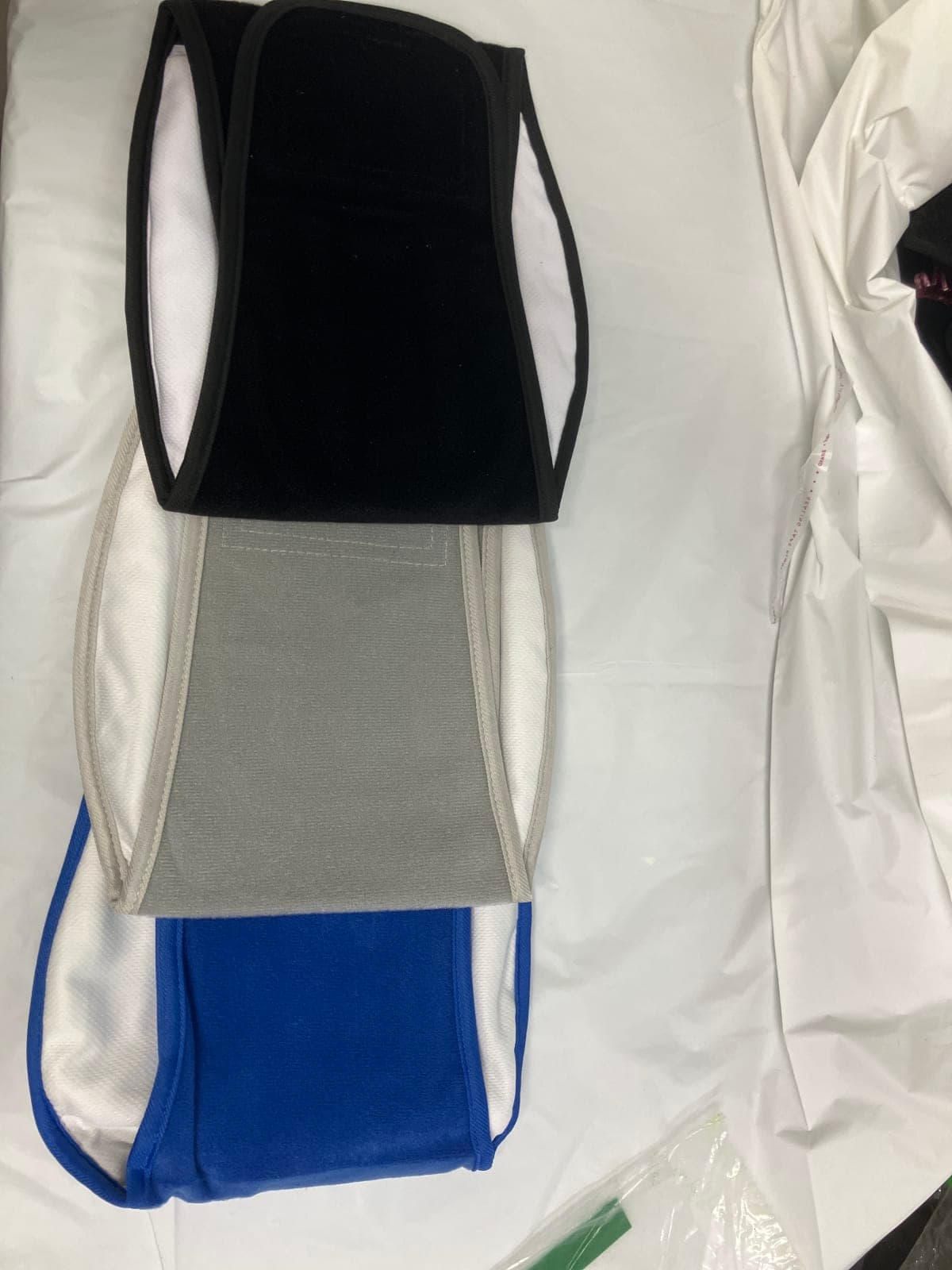 Adjustable Waist Trimmer Belt - Black, Gray, Blue