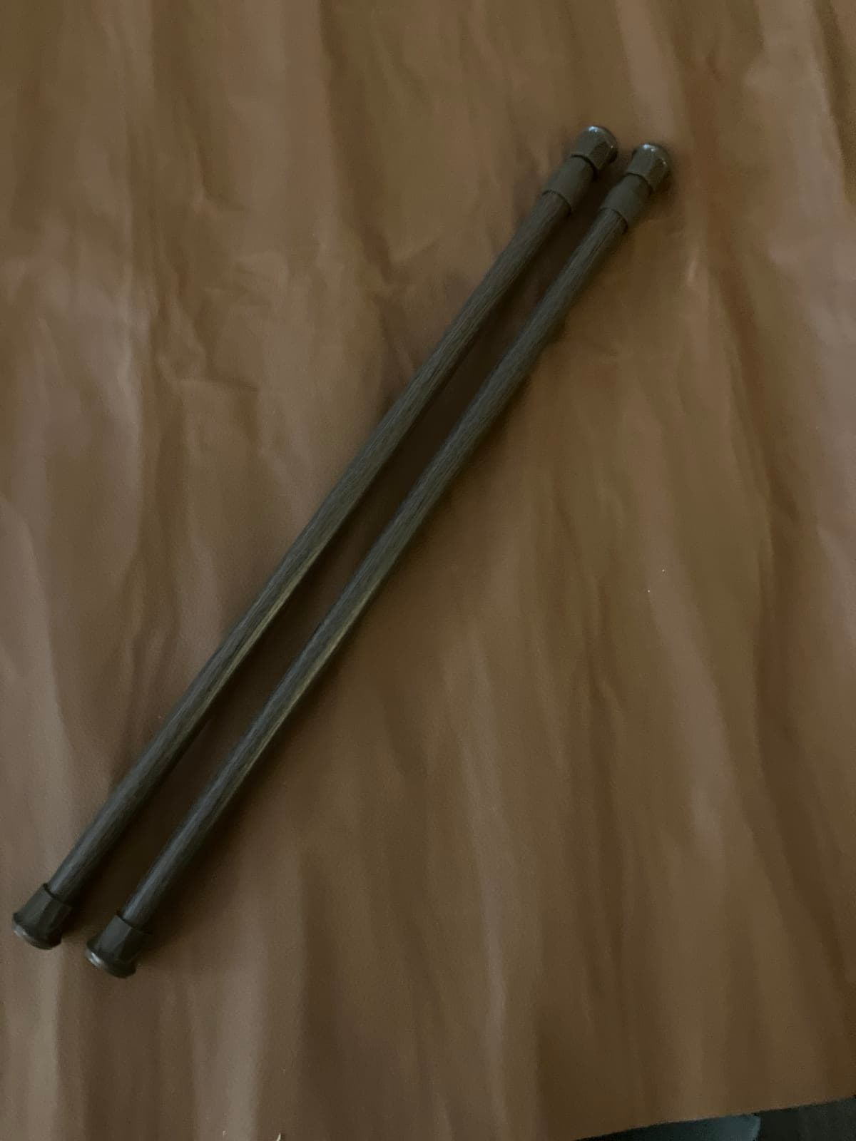 Adjustable Telescoping Curtain Rods - Set of 2