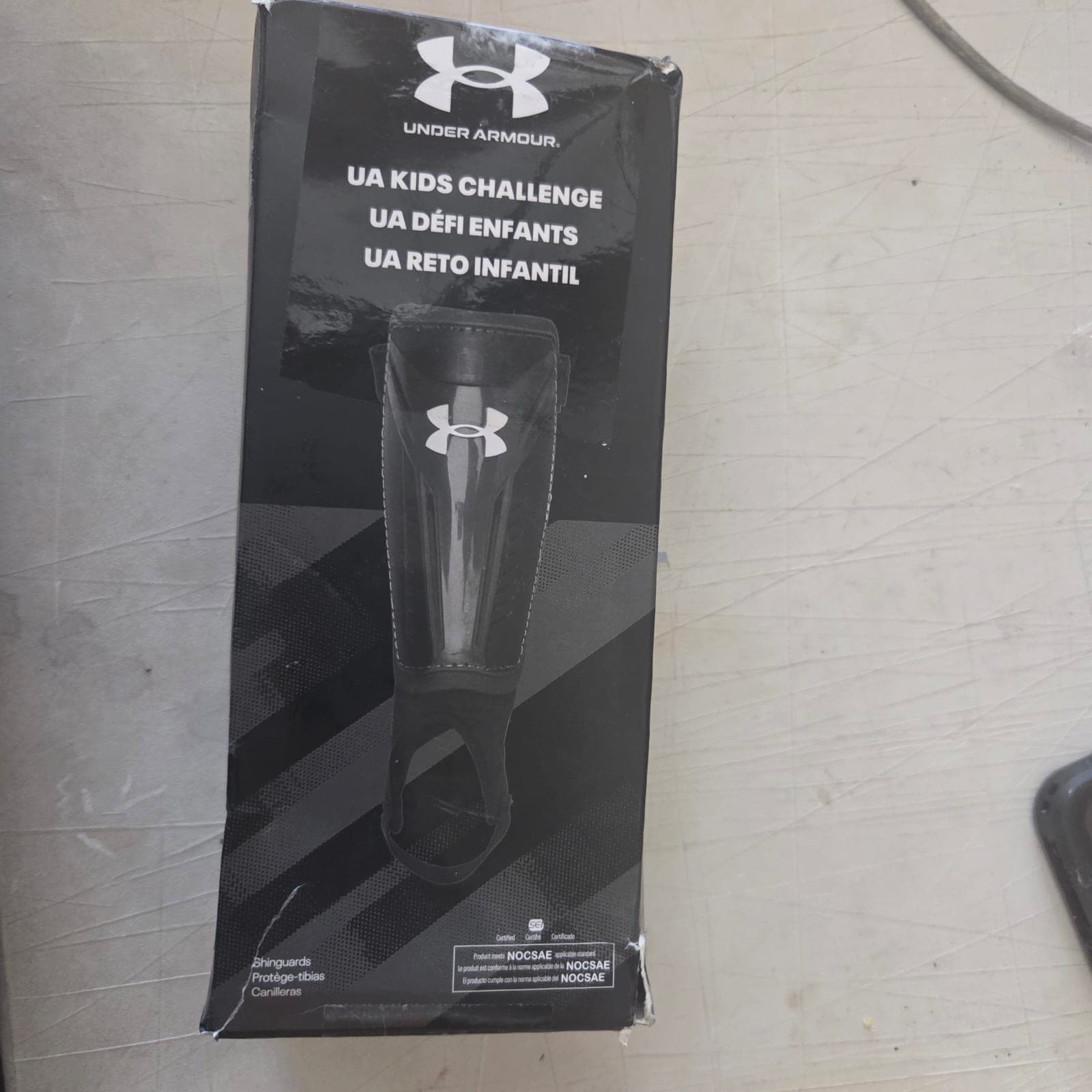 Under Armour Kids Challenge Shin Guards