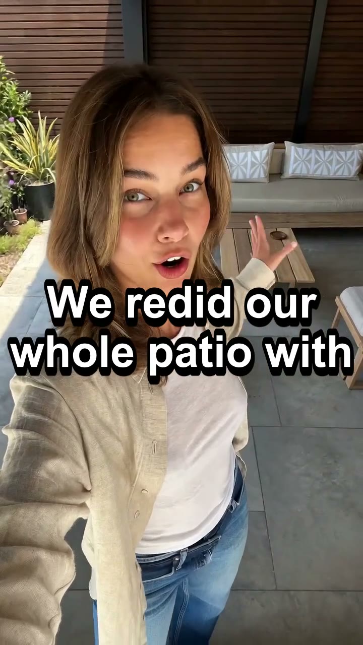 Patio Makeover at a Third of the Price
